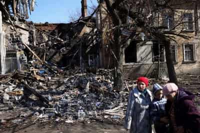 Image for Russia signals scaled-back war aims as Ukrainians advance near Kyiv