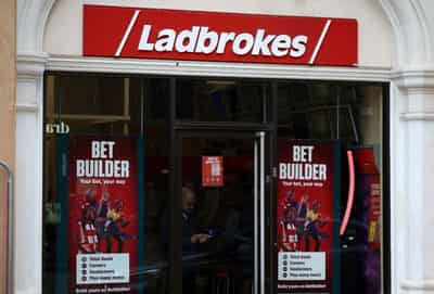 Image for Ladbrokes owner Entain flags fresh hit from second UK tax hike
