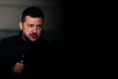 Image for Zelenskiy and US spy chief Ratcliffe meet in Ireland, sources say