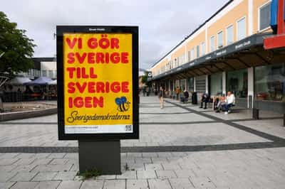Image for Swedes vote in election that could usher far right into government