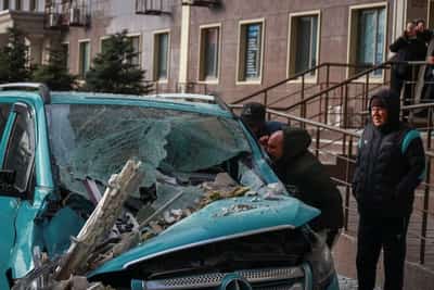 Image for Russia hits energy system in several regions of Ukraine, Kyiv says
