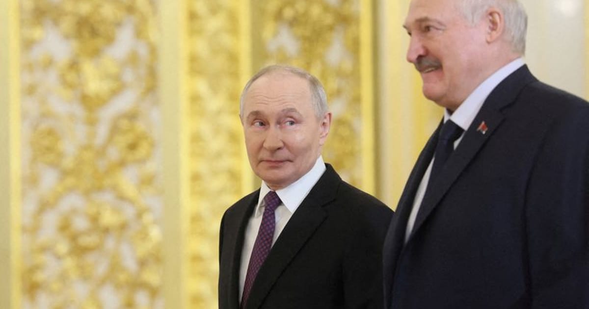 Putin, Lukashenko to hold talks on Friday at tense point in Ukraine war