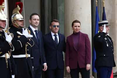 Image for France backs defence reinforcement in the Arctic, Macron says