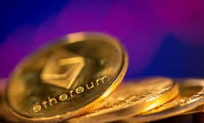 Image for Digital coin ether hits record high as 2021 gains near 500%