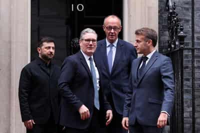 Image for EU leaders say Ukraine's sovereignty, long-term security crucial in peace talks