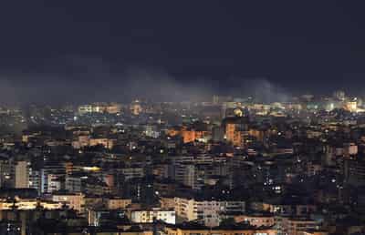 Image for At least four killed in Israeli strike on building in Lebanon's Baalbek