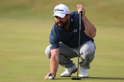 Image for Golf-Baldwin dozed through England loss before hitting Open's first tee shot