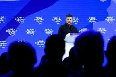 Image for Quotes from Zelenskiy speech criticising Europe