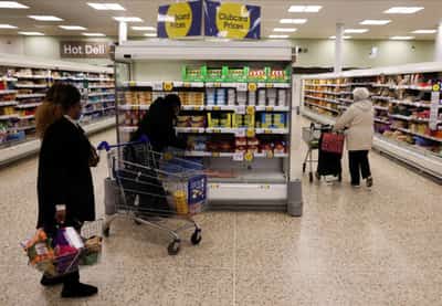 Image for UK shop price inflation hits record 8% in January: BRC