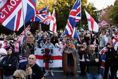 Image for Asylum seeker in UK found guilty of sex assault on teen that sparked protests