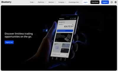 Image for Blueberry Launches New Brand and Website, Signalling a Focus on Clarity, Precision and Trader Empowerment