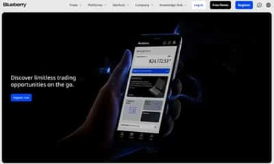 Image for Blueberry Launches New Brand and Website, Signalling a Focus on Clarity, Precision and Trader Empowerment