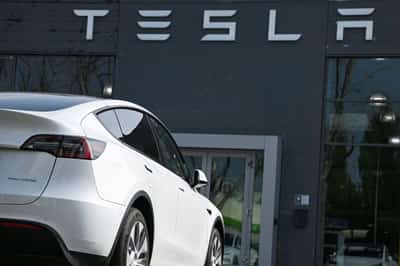 Image for Tesla's German car sales fall in September though wider EV sales jump