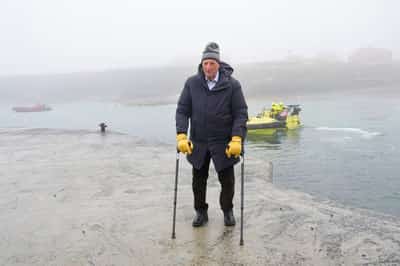 Image for Norwegian monarch visits polar Svalbard as interest in Arctic grows