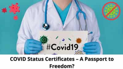 Image for COVID Status Certificates – A Passport to Freedom?