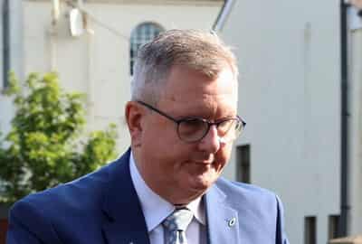Image for Trial of Northern Ireland's Donaldson for alleged sex offences begins