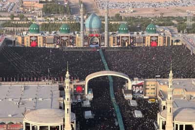 Image for Ship hit in Hormuz as millions march for ayatollah; Iran says no talks unless Trump halts threats