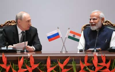 Image for Russia praises Modi for lifting millions out of poverty during record rule