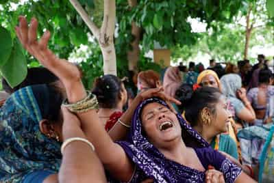 Image for Anxious families await dental identification of Air India crash victims