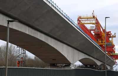 Image for Britain delays major rail project HS2 as costs soar again