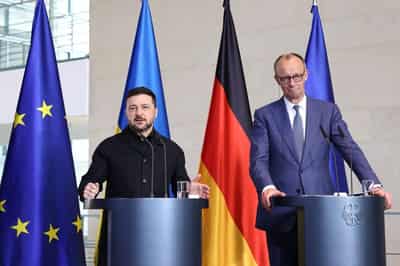 Image for Germany's Merz pitches 'associate' EU membership for Ukraine