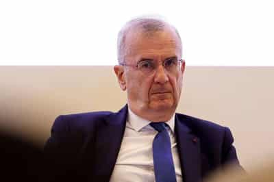 Image for French first quarter GDP growth seen at 0.2%-0.3%, central bank chief says