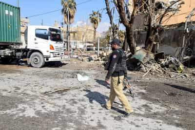 Image for Pakistan forces kill 145 militants in two-day battle after wave of attacks
