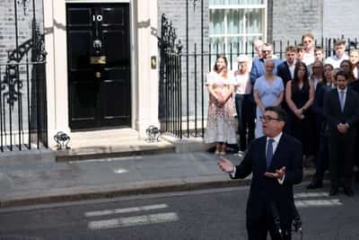 Image for UK's Burnham opens 'No10 North' to shift economic power from London