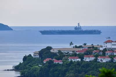 Image for US carrier George H.W. Bush visits Thailand after six-month Middle East deployment