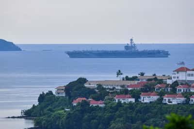 Image for US carrier George H.W. Bush visits Thailand after six-month Middle East deployment