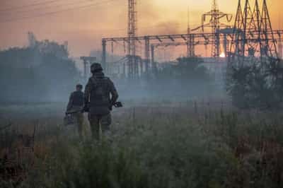 Image for Twenty killed as Russia rains rockets on Kharkiv