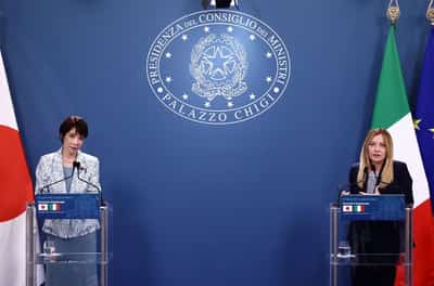 Image for Japan PM backs troubled Sicily bridge plan, highlighting Japanese investment