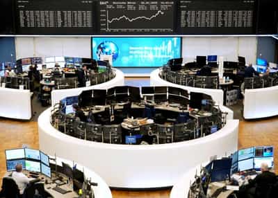 Image for European shares end lower as trade war worries spike; automakers slide