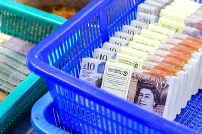 Image for Sterling steady, inflation figures reinforce near-term BoE cut bets