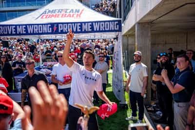 Image for Conservative influencer Charlie Kirk shot dead, manhunt on for suspect