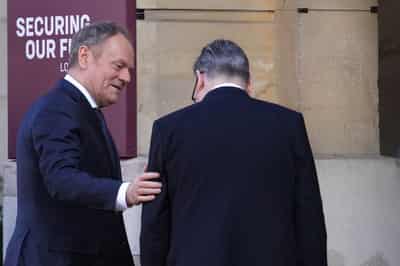 Image for New UK-Poland treaty to focus on defence against Russia, Tusk says