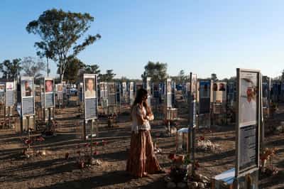 Image for Israelis mark three years since Hamas attack that set off Gaza assault