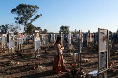 Image for Israelis mark three years since Hamas attack that set off Gaza assault
