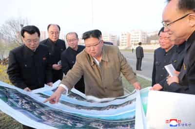 Image for North Korea&#8217;s Kim renews call for rapid housing construction &#8211; KCNA