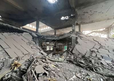 Image for Reduced to rubble: India strikes alleged headquarters of militant groups in Pakistan's heartland