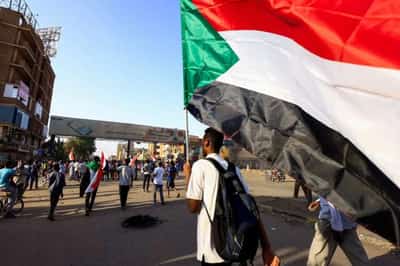 Image for Four killed in Sudan as protesters rally on uprising anniversary