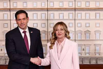 Image for Meloni meets Rubio as Iran war strains Italy-US ties