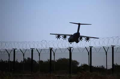Image for Britain sends helicopters with counter-drone tech to Cyprus, deploys naval vessel
