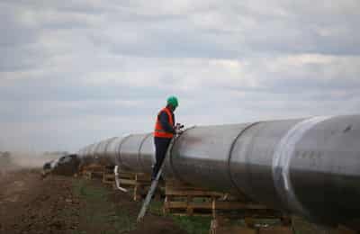 Image for Russia's pipeline gas exports to Europe fall by 44% to the lowest in decades