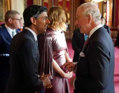 Image for Rishi Sunak praises “far-sighted” King Charles on climate change
