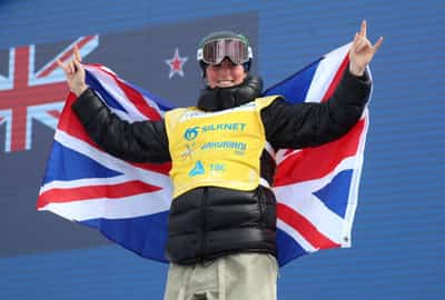 Image for Snowboarding-British teenager Brookes becomes the youngest world champion
