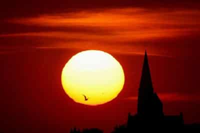 Image for Heatwave scorches Europe; health warnings issued