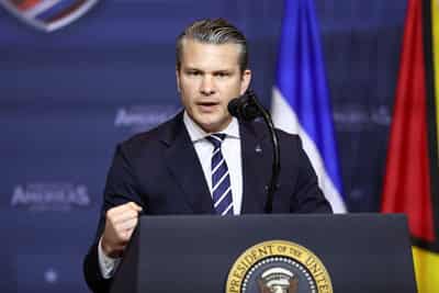 Image for Iran's new supreme leader wounded, likely disfigured, Hegseth says