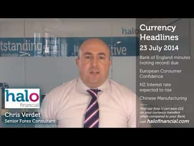 Image for DAILY CURRENCY UPDATE (23 JUL) – EU CONSUMER CONFIDENCE & BANK OF ENGLAND MINUTES IN SPOTLIGHT