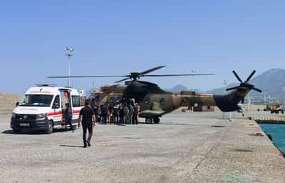 Image for Boat with around 270 people on board capsizes off North Cyprus; one dead